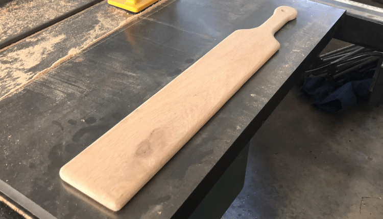 Making of Paddle - Step 2